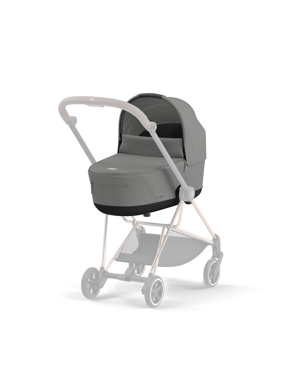 Mios Lux carrycot Mirage grey colour Cybex