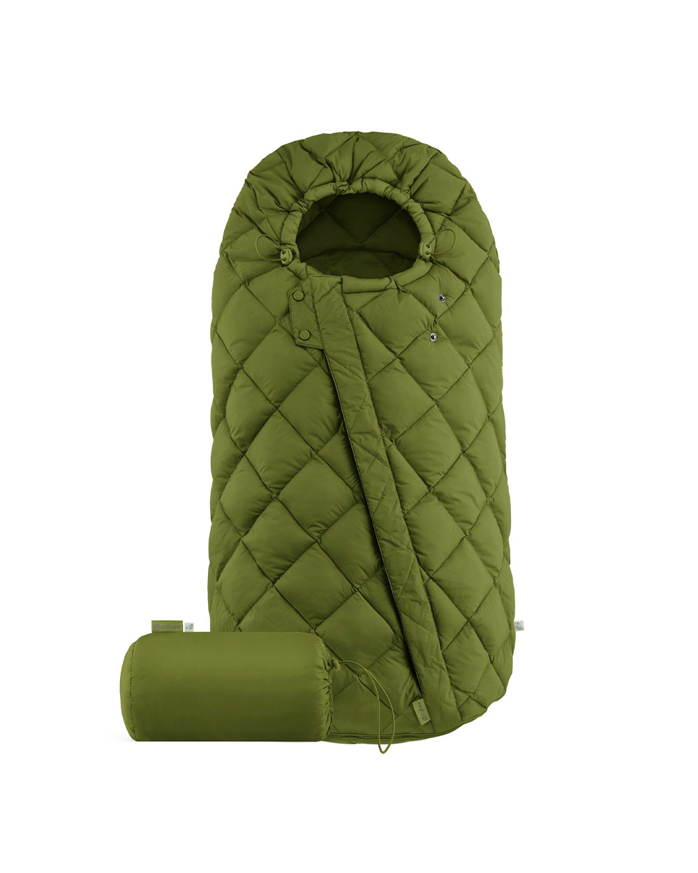 Snogga 2 footmuff Nature green colour  Cybex