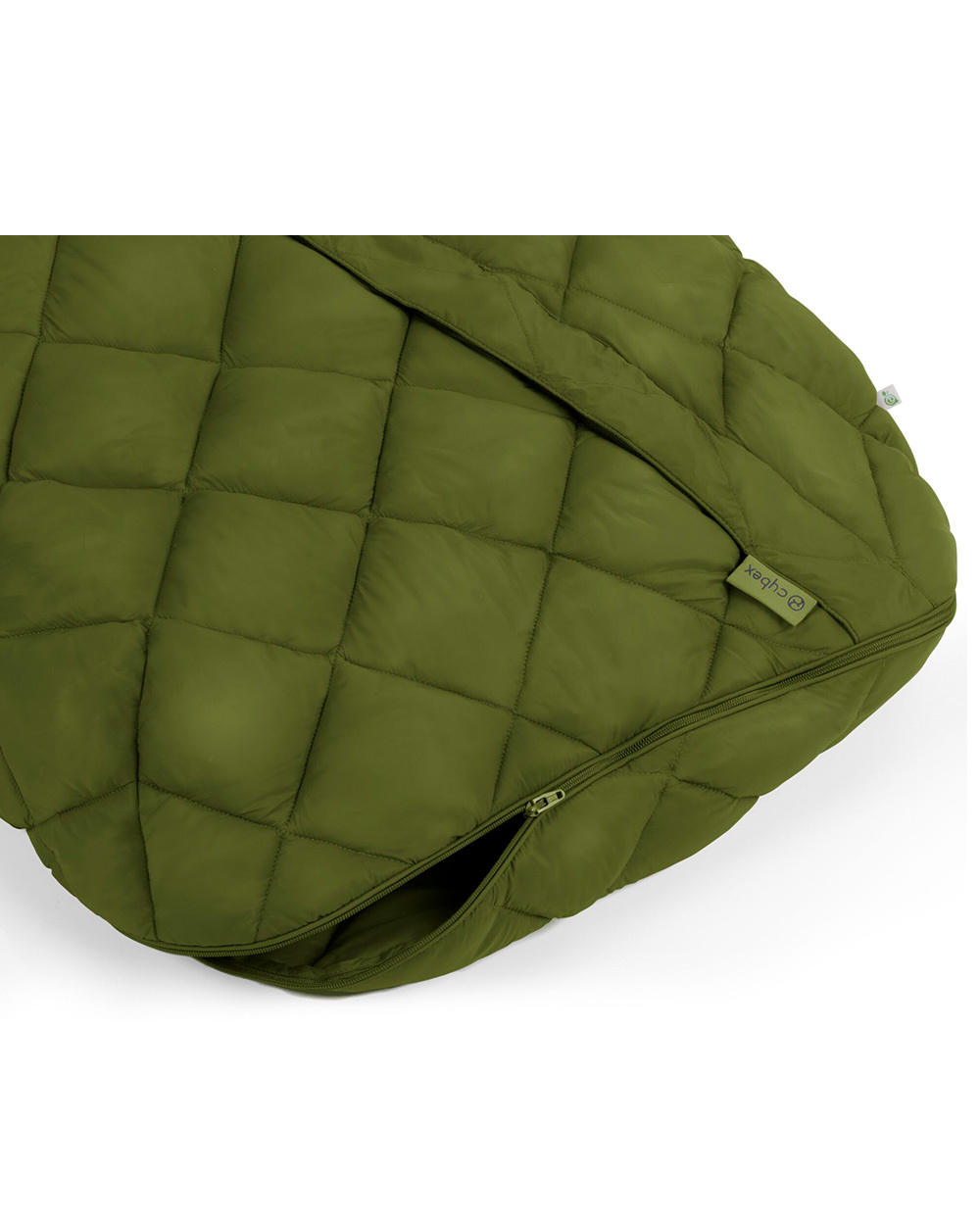 Snogga 2 footmuff Nature green colour  Cybex