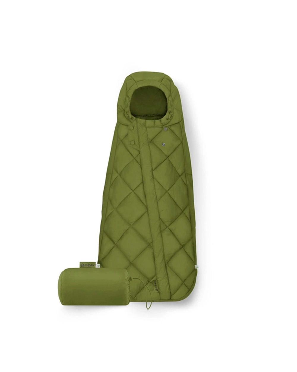Snogga Mini 2 footmuff Nature green colour  Cybex