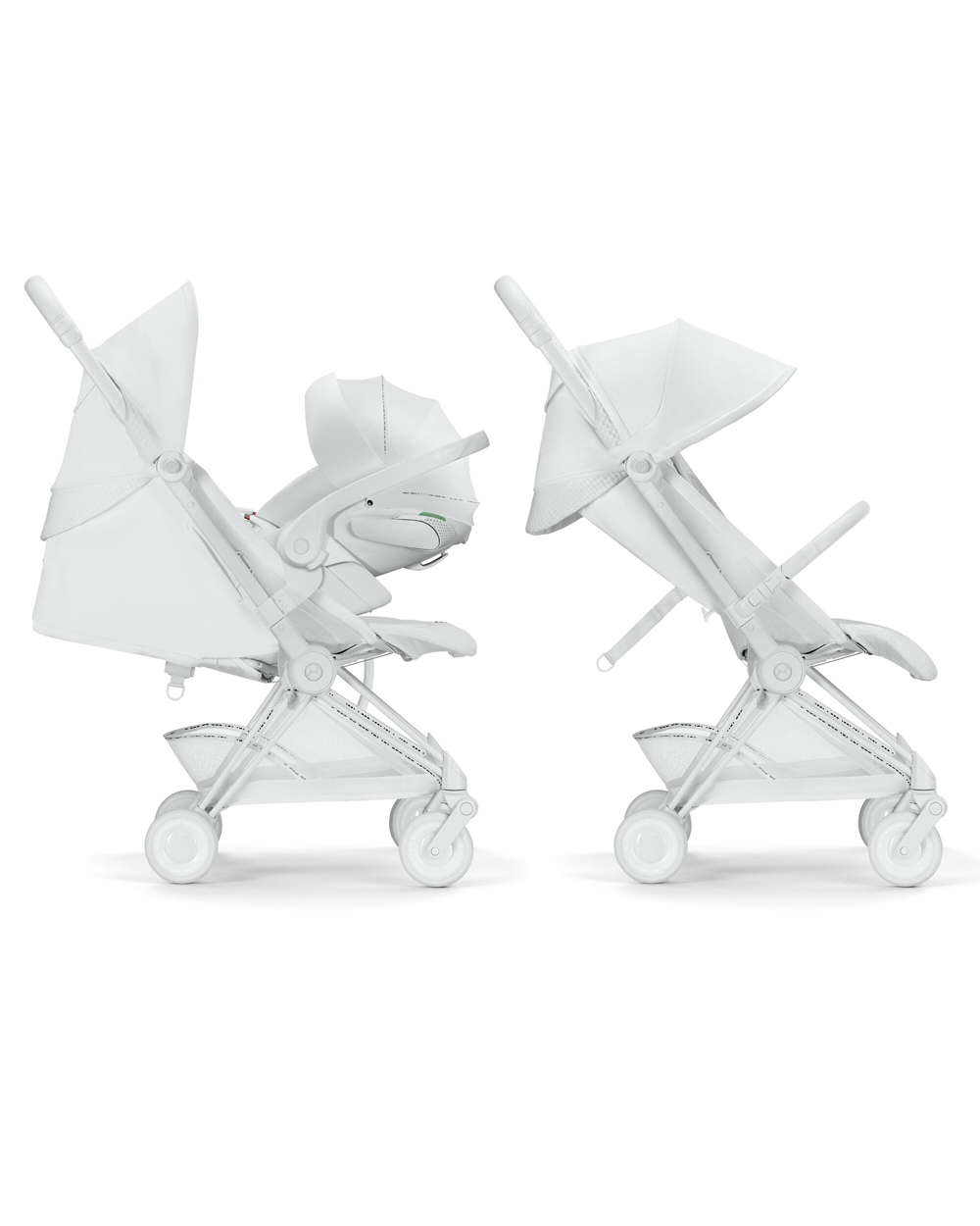 Coya pushchair Urban Mobility White frame - White colour  Cybex