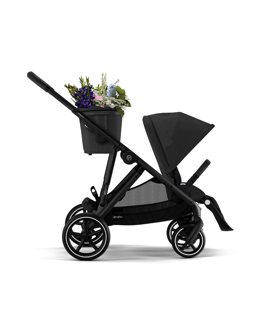 Gazelle S pushchair Moon black colour  Cybex