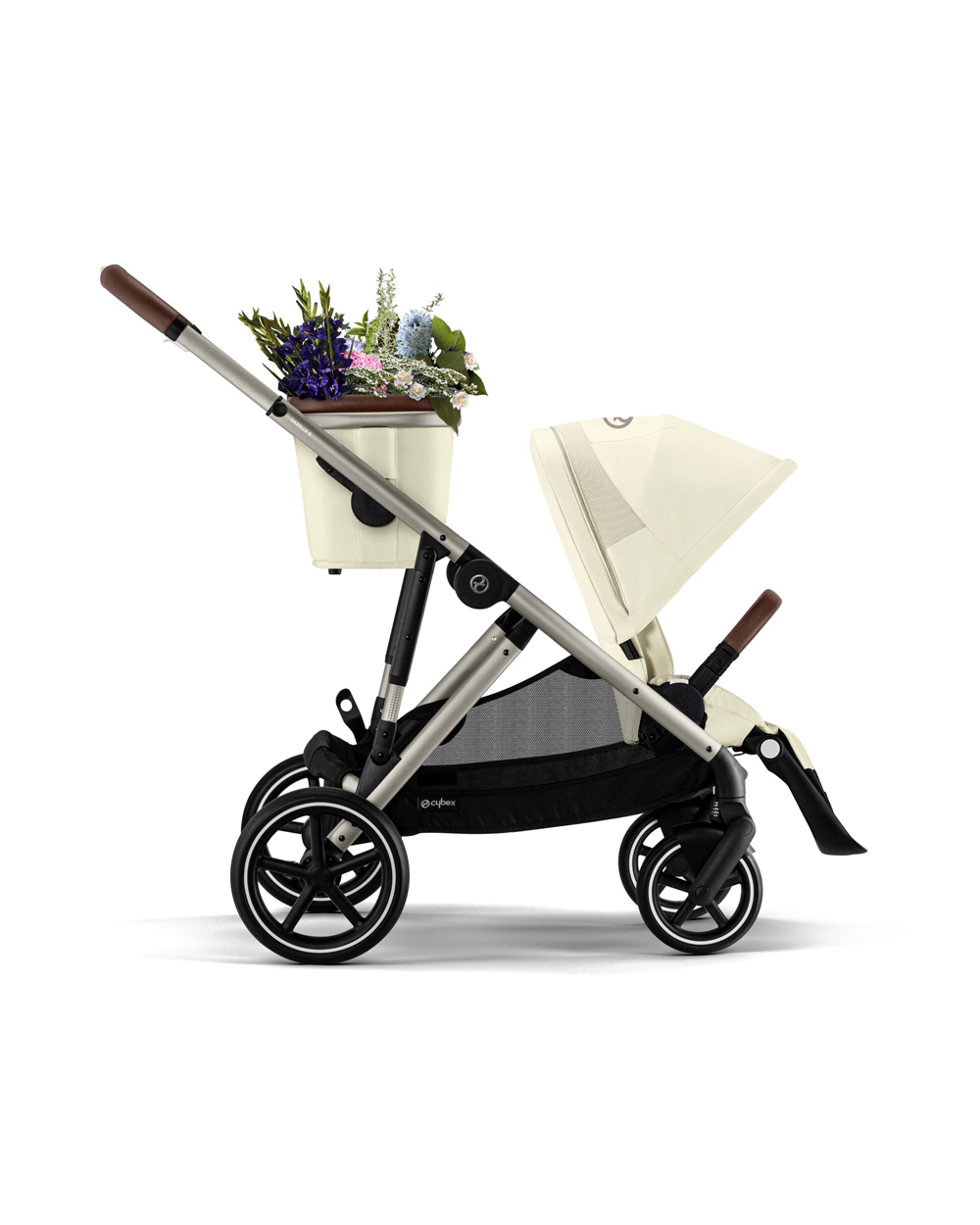 Gazelle S pushchair Seashell beige colour  Cybex