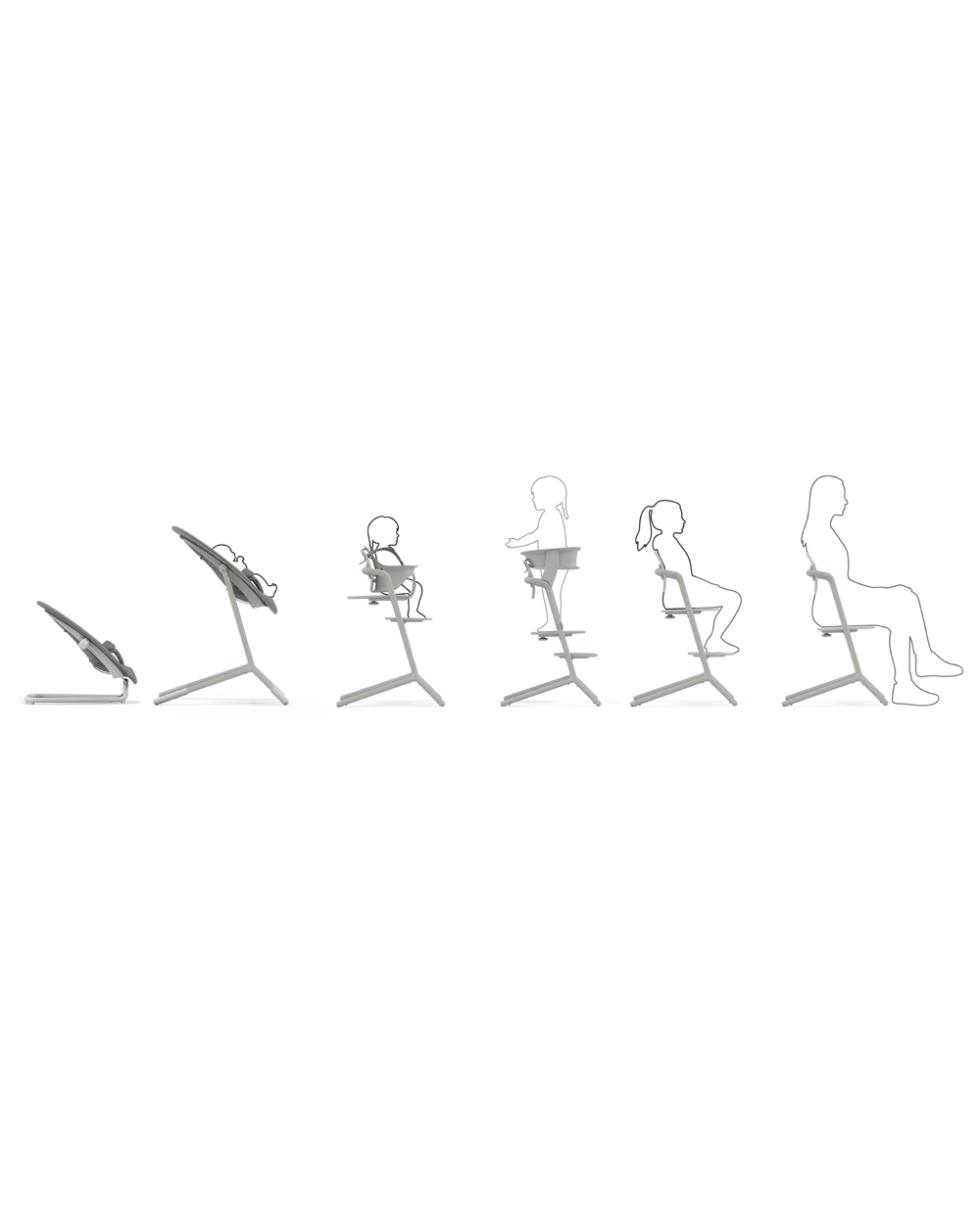 Bouncer stand for Lemo/Click & Fold Suede grey colour  Cybex