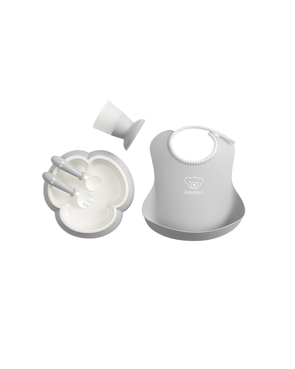 5-piece meal set Grey colour Babybjörn
