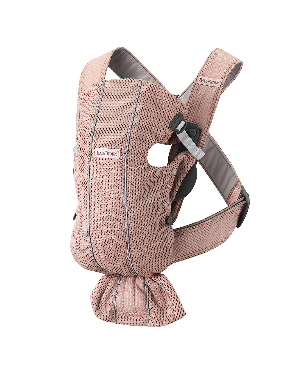 Mini Mesh 3D baby carrier Powder pink colour  Babybj&ouml;rn