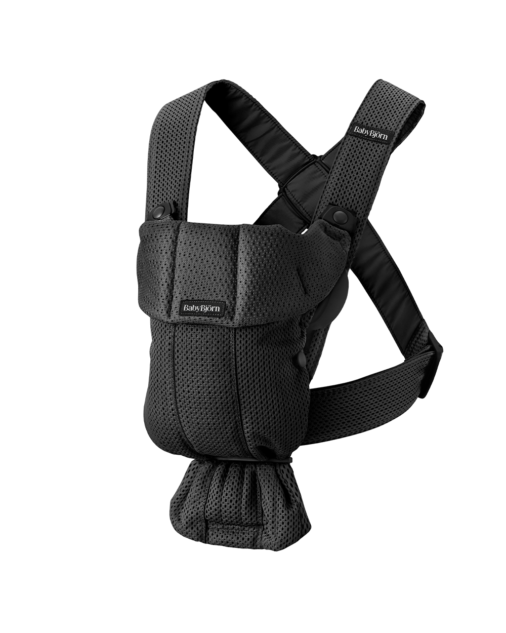 Mini Mesh 3D baby carrier Black colour  Babybj&ouml;rn