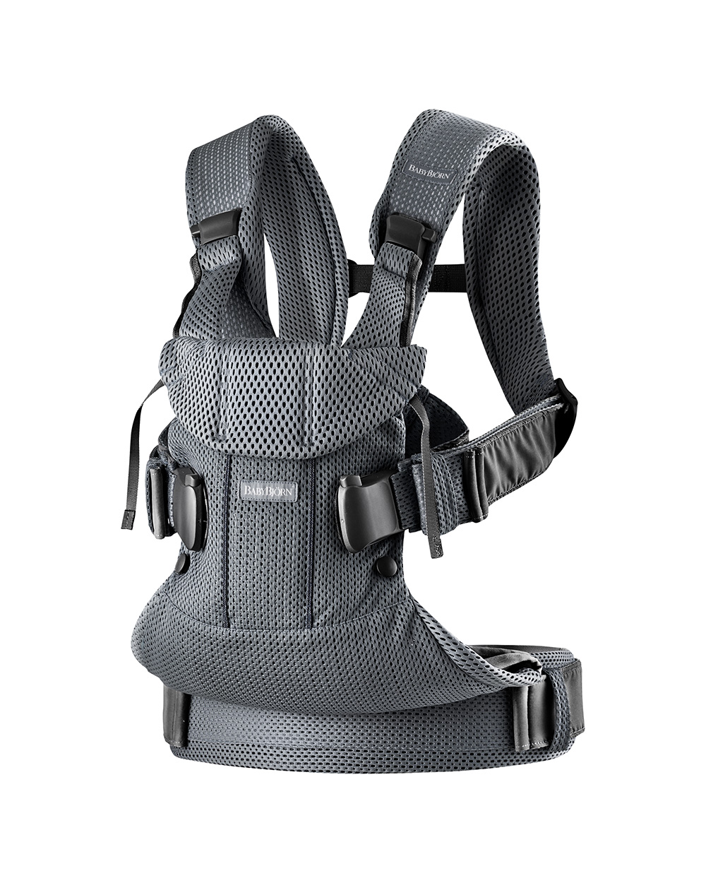One Air Mesh 3D baby carrier Anthracite colour  Babybj&ouml;rn