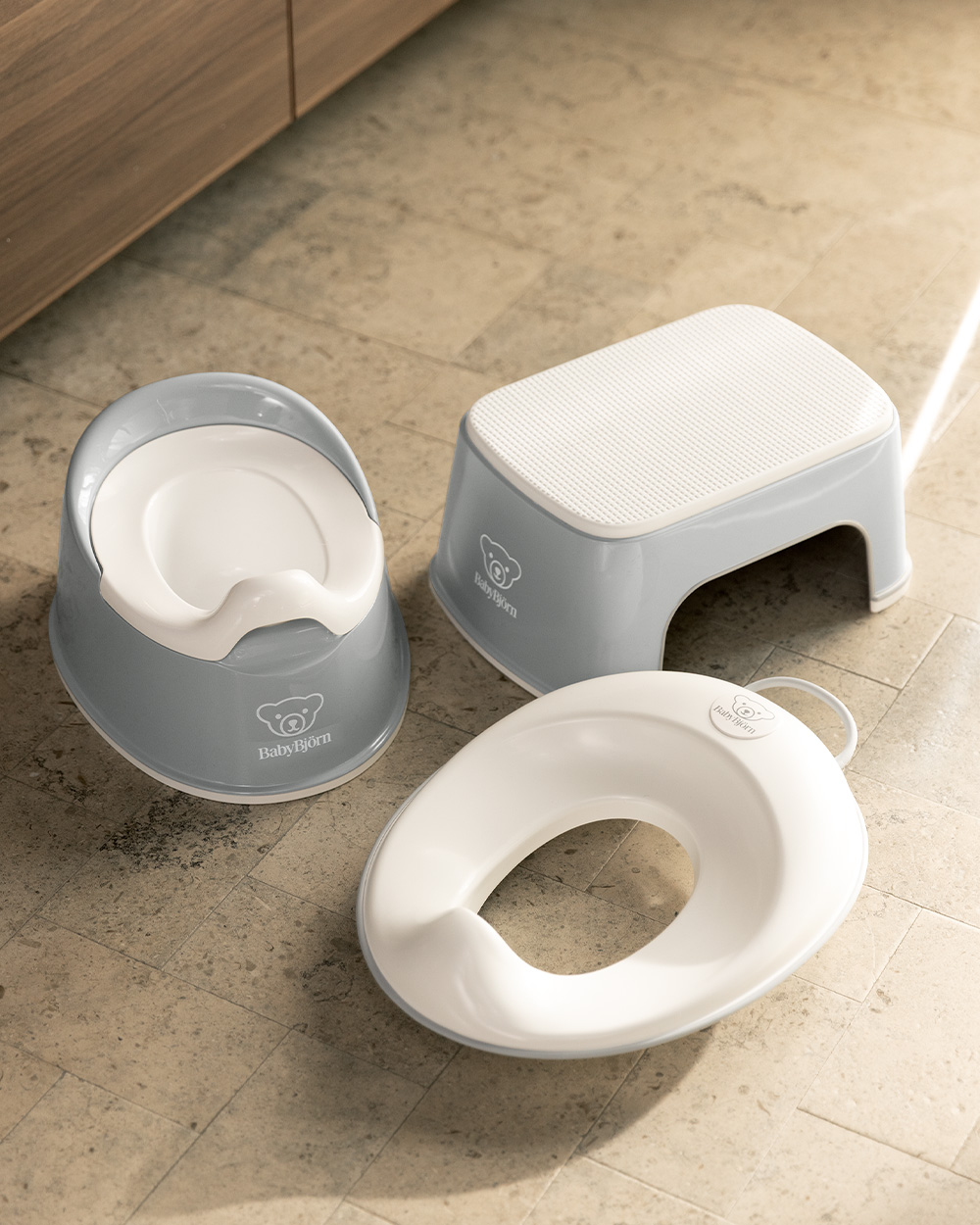 Smart pot Grey/white colour Babybjörn