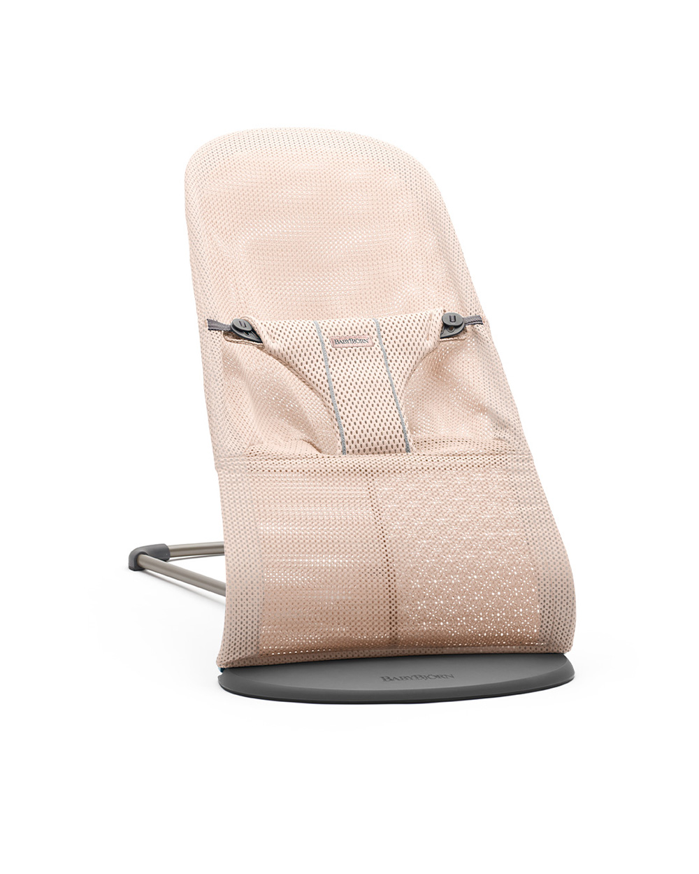 Bliss Mesh bouncer Pearly pink colour  Babybj&ouml;rn