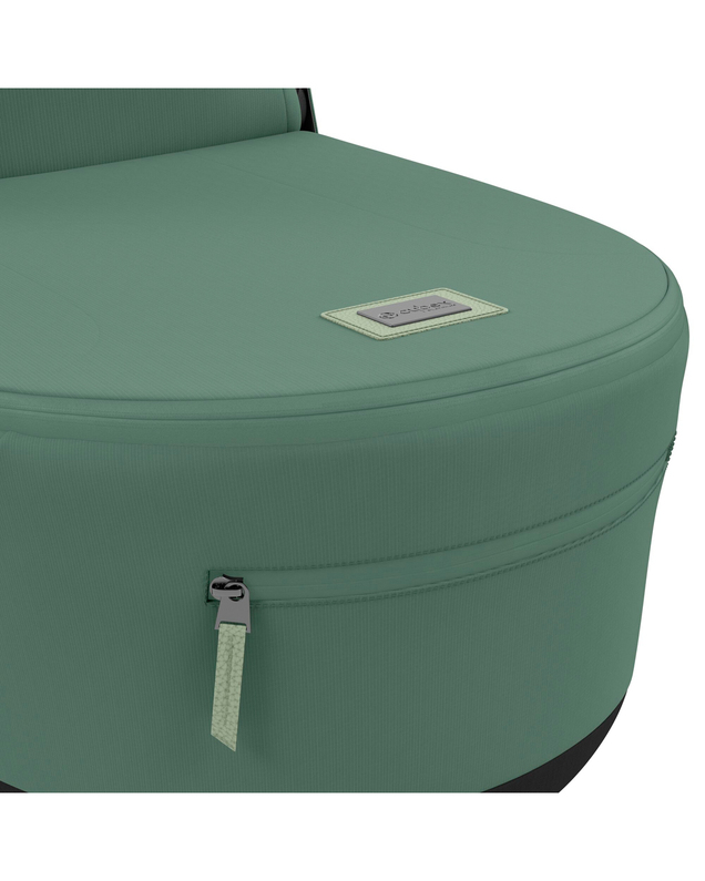 Mios Lux carrycot Leaf green colour  Cybex