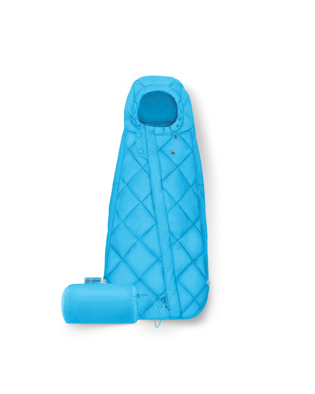 Snogga Mini 2 footmuff Beach blue colour  Cybex