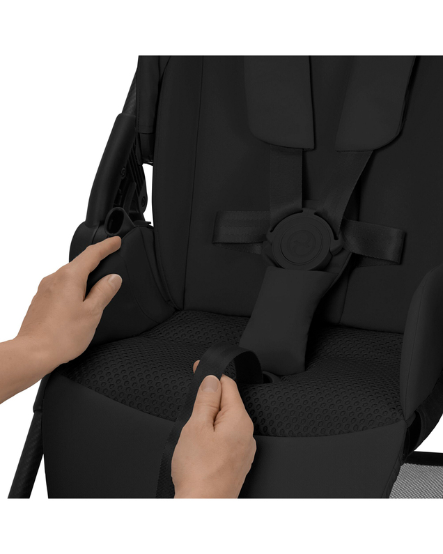 Melio Carbon pushchair Magic black colour  Cybex
