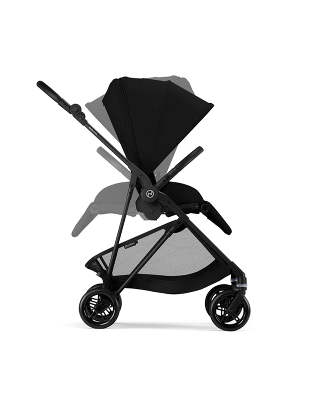 Melio Carbon pushchair Magic black colour  Cybex