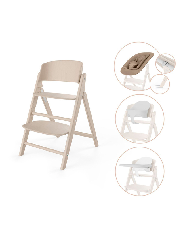 Click & Fold 4-in-1 highchair Light natural colour  Cybex