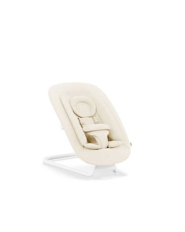 Gold bouncer for Lemo/Click & Fold Canvas white colour  Cybex