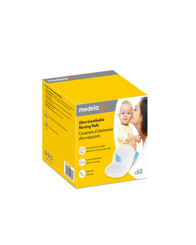 Ultra-thin disposable nursing pads Set of 60  Medela