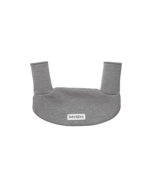 Move and Mini baby bib Light grey colour  Babybjörn