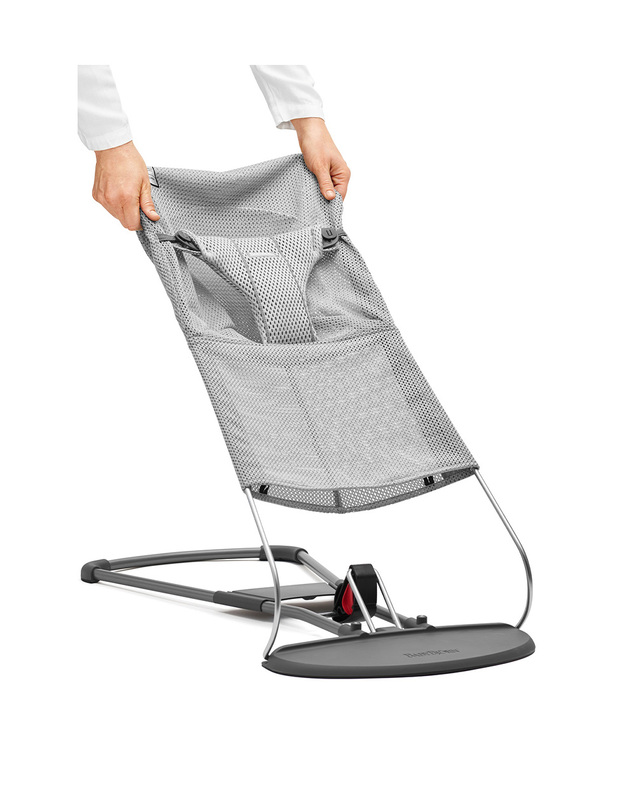 Bliss Mesh bouncer cover Grey colour  Babybjörn