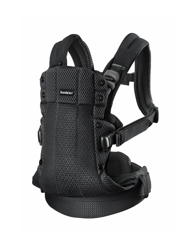 Harmony Mesh 3D baby carrier Black colour  Babybjörn