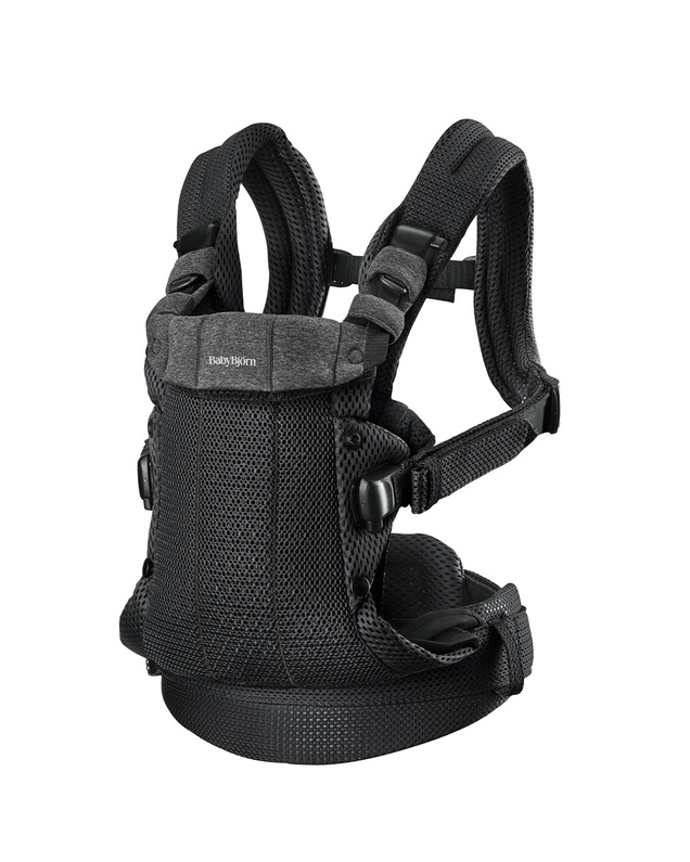 Harmony Mesh 3D baby carrier Black colour  Babybjörn
