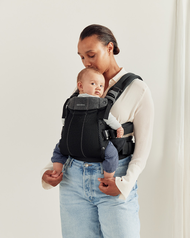 Harmony Mesh 3D baby carrier Black colour  Babybjörn