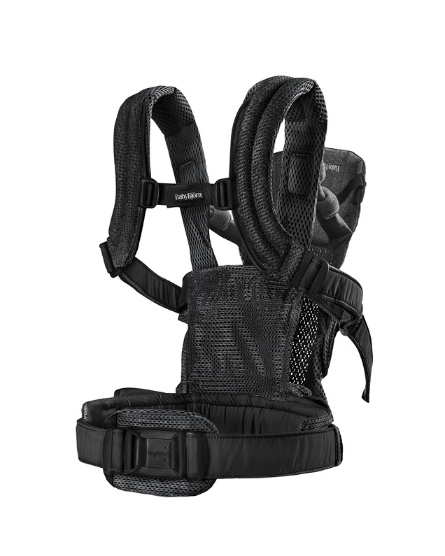 Harmony Mesh 3D baby carrier Black colour  Babybjörn