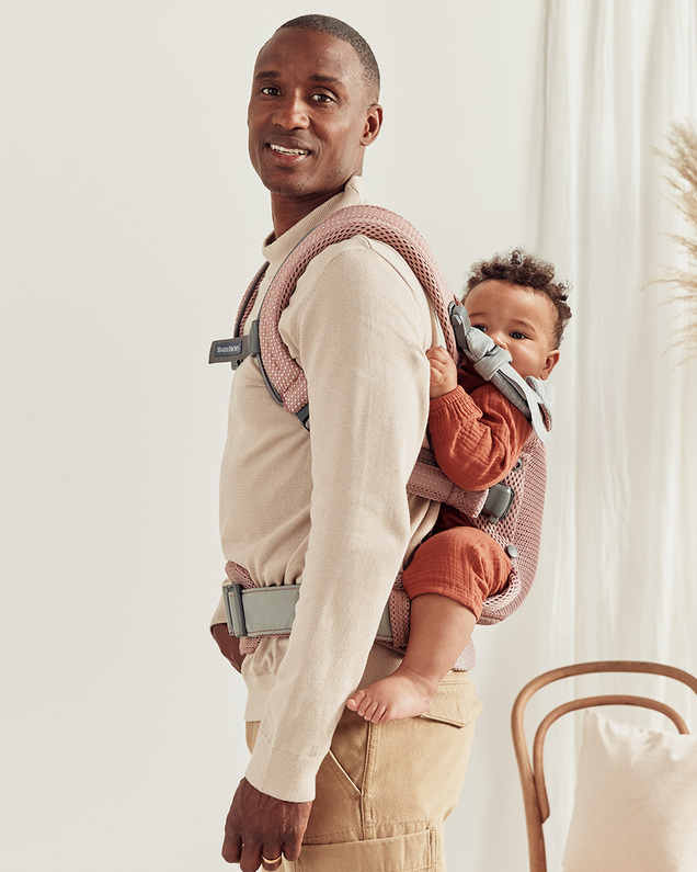 Harmony Mesh 3D baby carrier Powder pink colour  Babybjörn