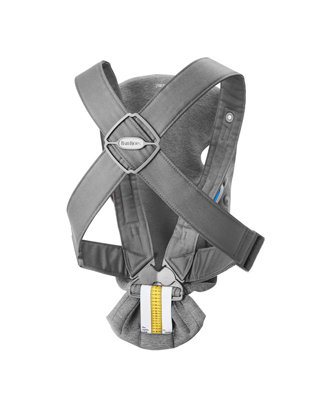 Mini Jersey 3D baby carrier Dark grey colour  Babybjörn