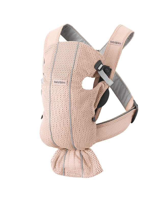 Mini Mesh 3D baby carrier Pearly pink colour  Babybjörn