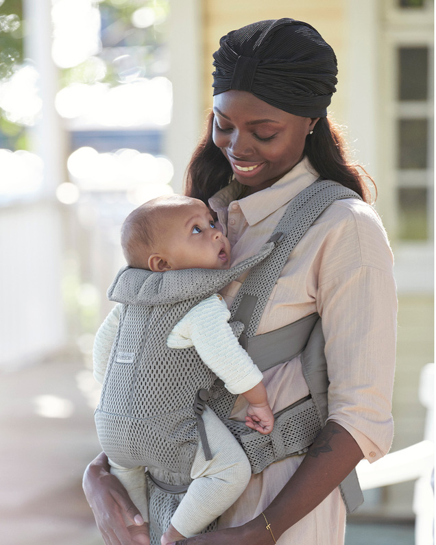 Move Mesh 3D baby carrier Grey colour  Babybjörn