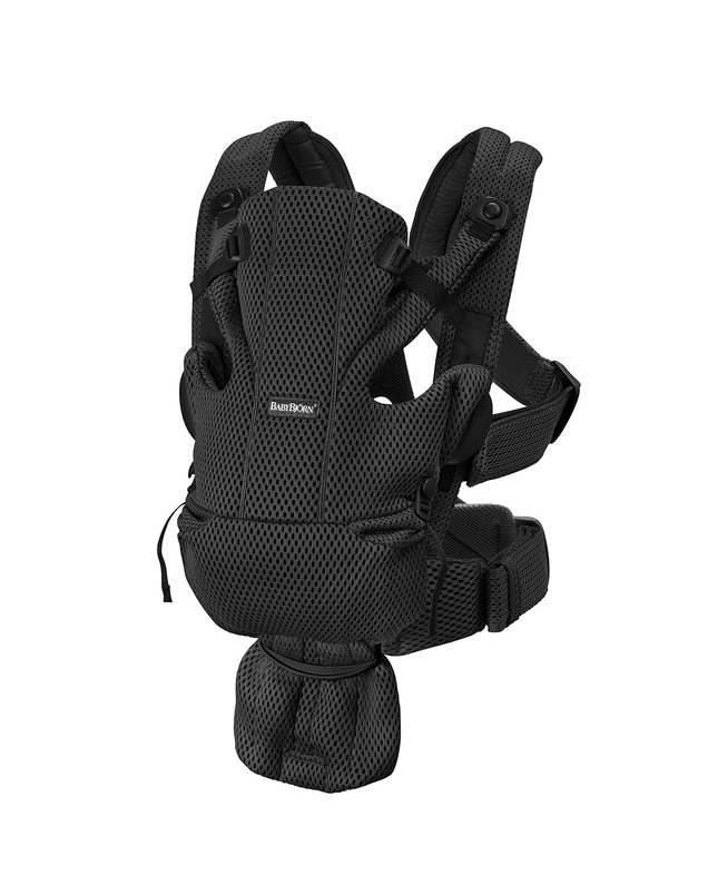 Move Mesh 3D baby carrier Black colour  Babybjörn