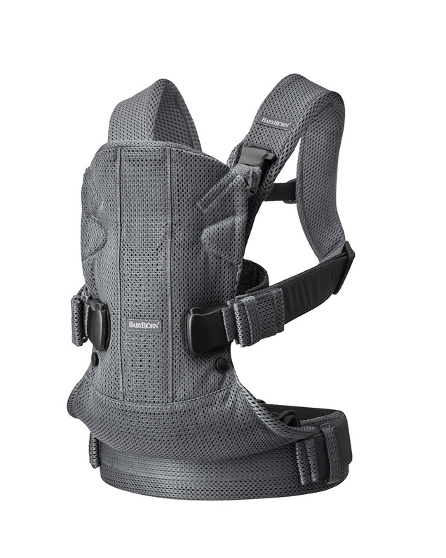 One Air Mesh 3D baby carrier Anthracite colour  Babybjörn