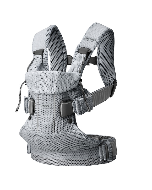 One Air Mesh 3D baby carrier Silver colour  Babybjörn