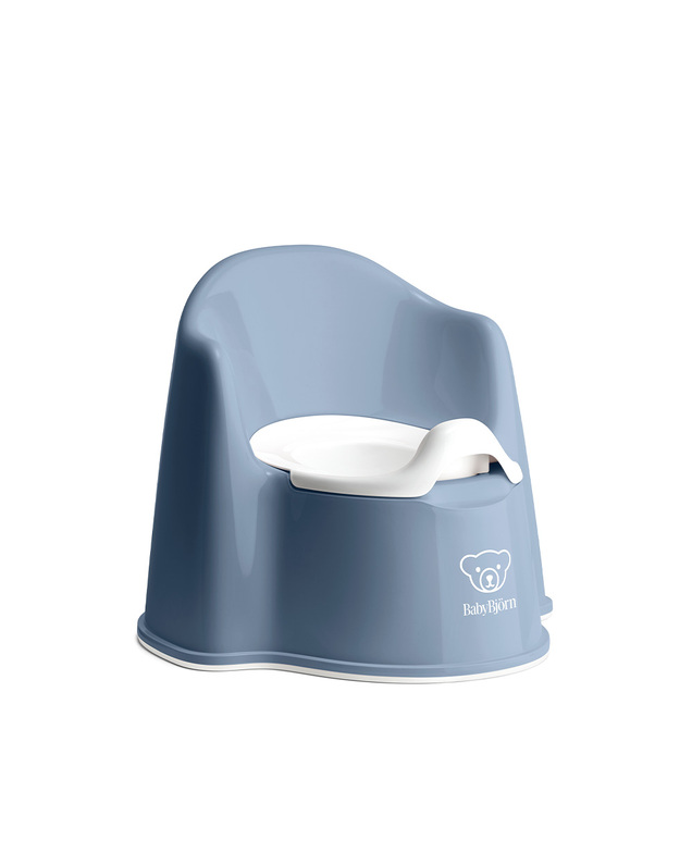 Armchair pot Deep blue/white colour  Babybjörn