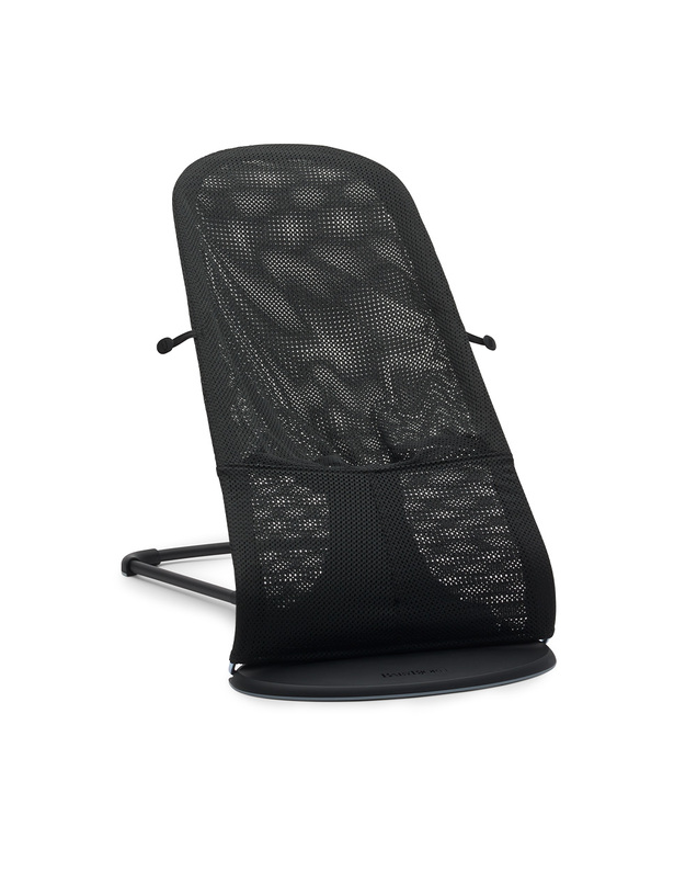 Bliss Mesh bouncer Black colour  Babybjörn