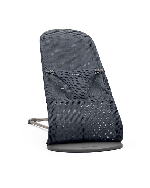 Bliss Mesh bouncer Anthracite colour  Babybjörn
