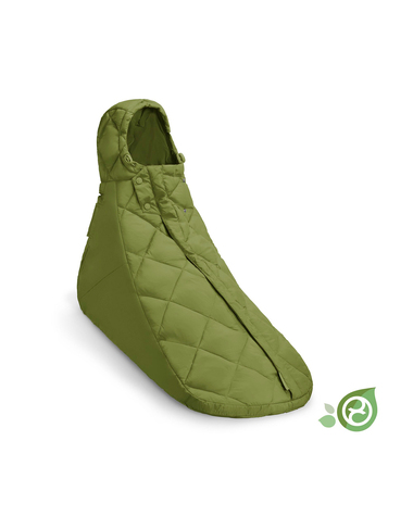 Snogga Mini 2 footmuff Nature green colour  Cybex