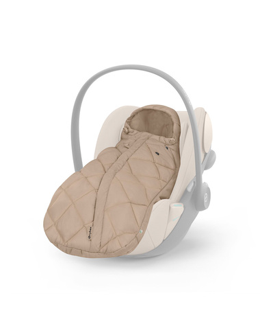 Snogga Mini 2 footmuff Almond beige colour  Cybex