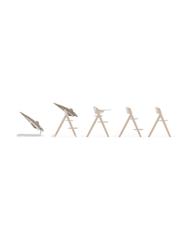 Click & Fold highchair Light natural colour  Cybex