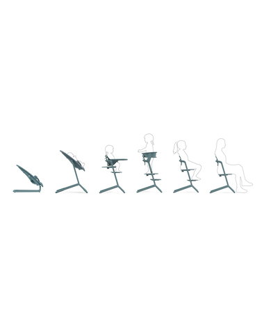 Bouncer stand for Lemo/Click & Fold Stone blue colour  Cybex