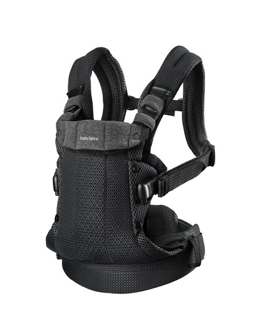 Harmony Mesh 3D baby carrier Black colour  Babybj&ouml;rn