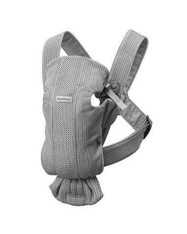 Mini Mesh 3D baby carrier Grey colour  Babybj&ouml;rn