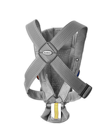 Mini Mesh 3D baby carrier Grey colour  Babybj&ouml;rn