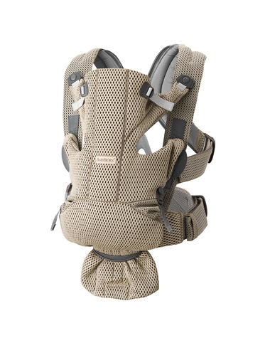 Move Mesh 3D baby carrier Grey beige colour  Babybj&ouml;rn