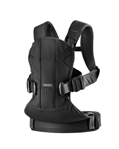 One Air Mesh 3D baby carrier Black colour  Babybj&ouml;rn