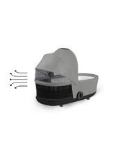 Mios Lux carrycot Mirage grey colour Cybex