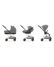 Mios Lux carrycot Mirage grey colour Cybex