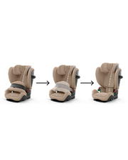 Pallas G2 car seat Almond beige colour (Plus)  Cybex