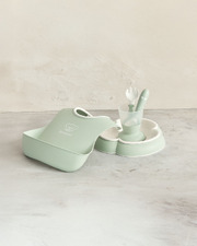 5-piece meal set Pastel green colour Babybjörn
